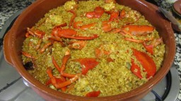 Recepta de cuina de Arròs amb llamàntol